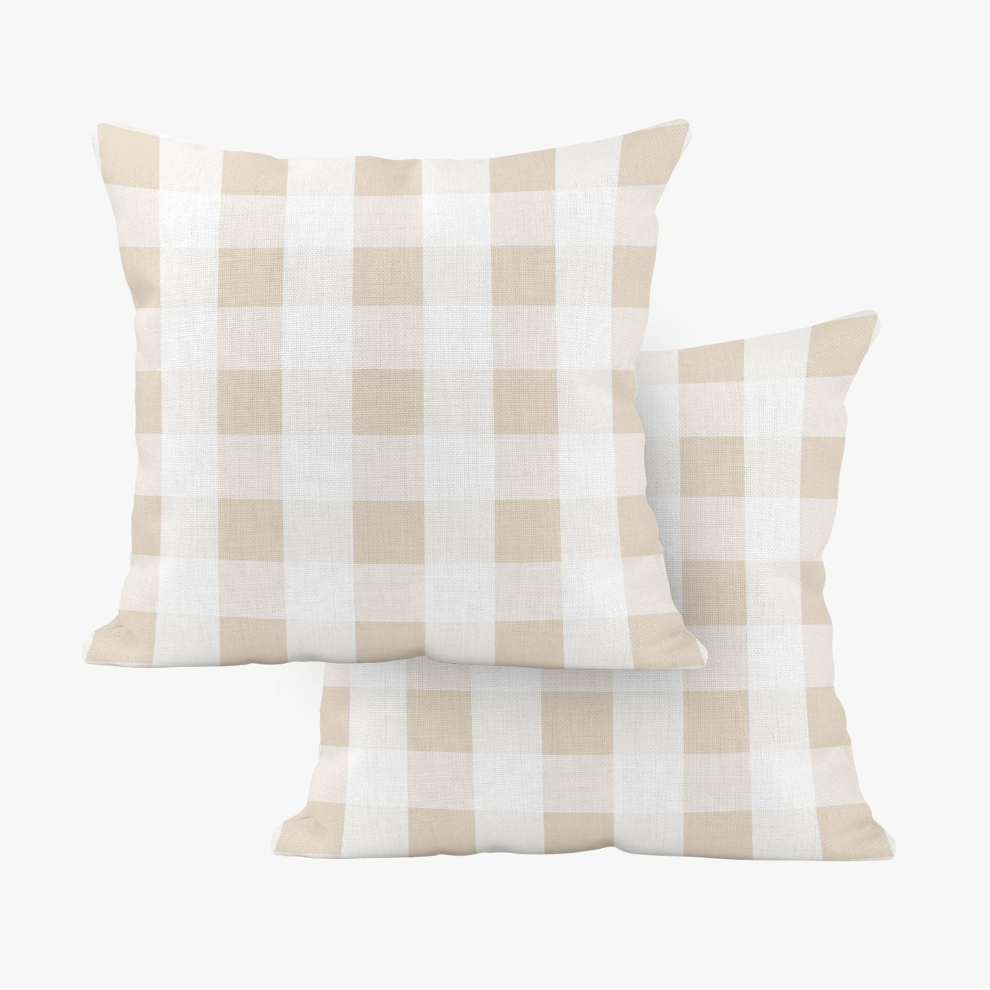 BABY SAFARI LARGE CHECK GINGHAM SCATTER CUSHION