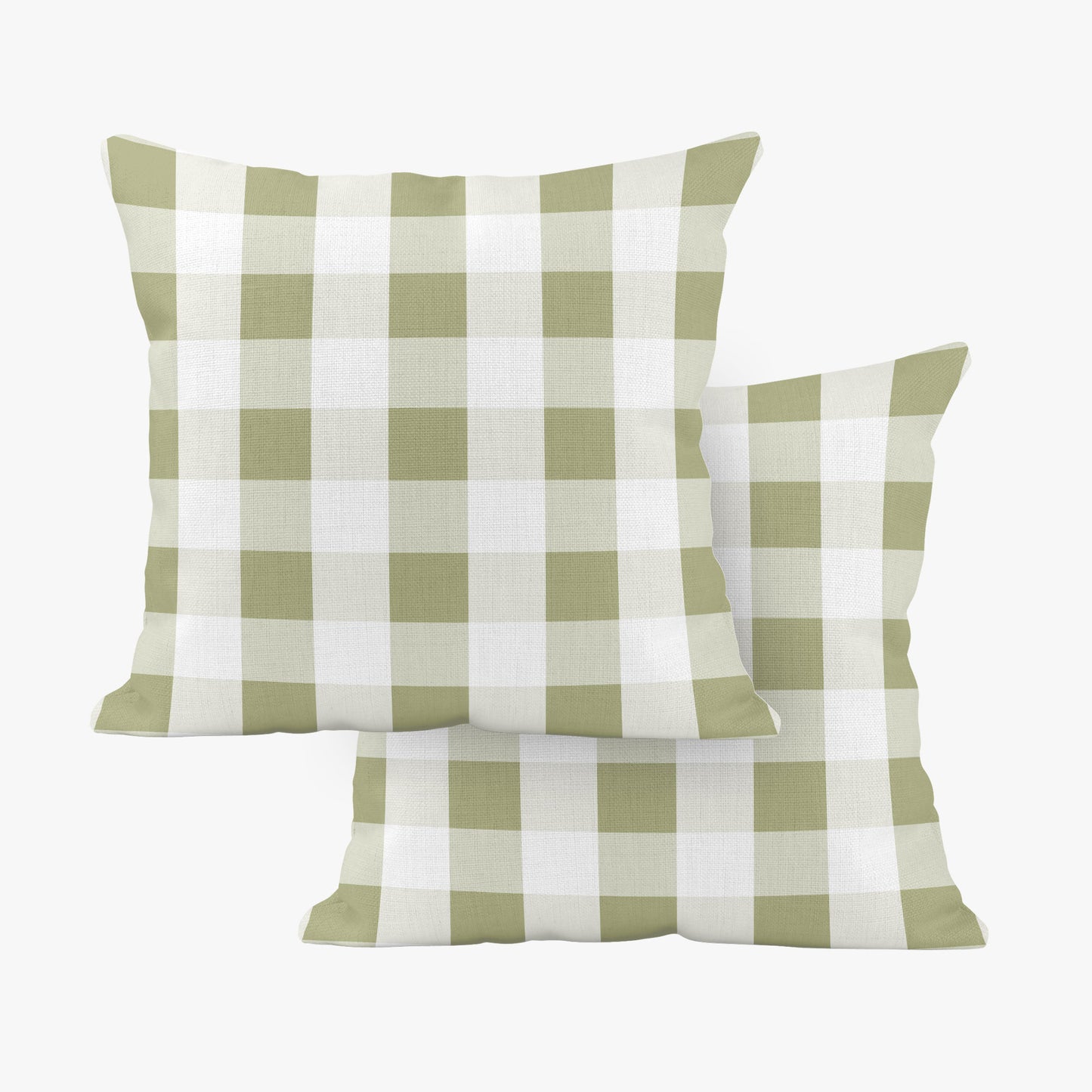 BABY SAFARI LARGE CHECK GINGHAM SCATTER CUSHION