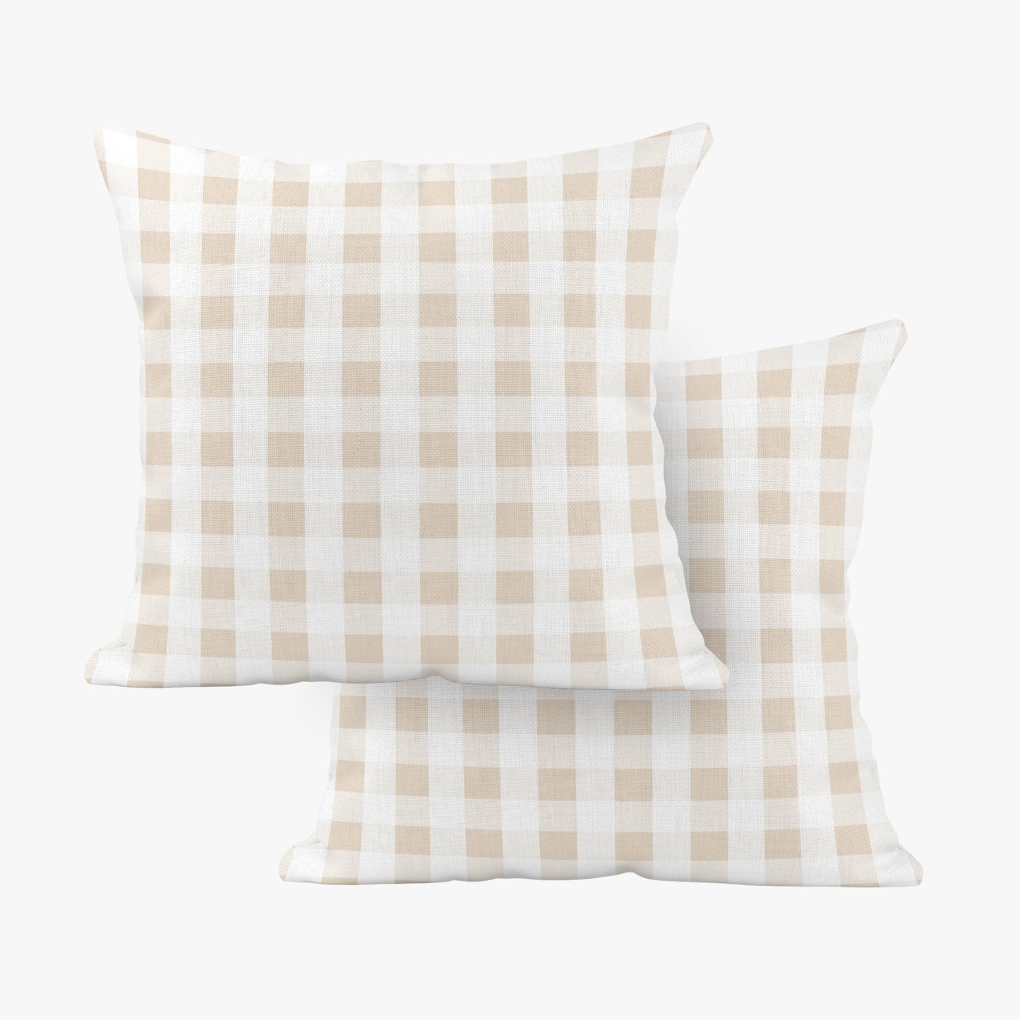 BABY SAFARI MEDIUM CHECK GINGHAM SCATTER CUSHION