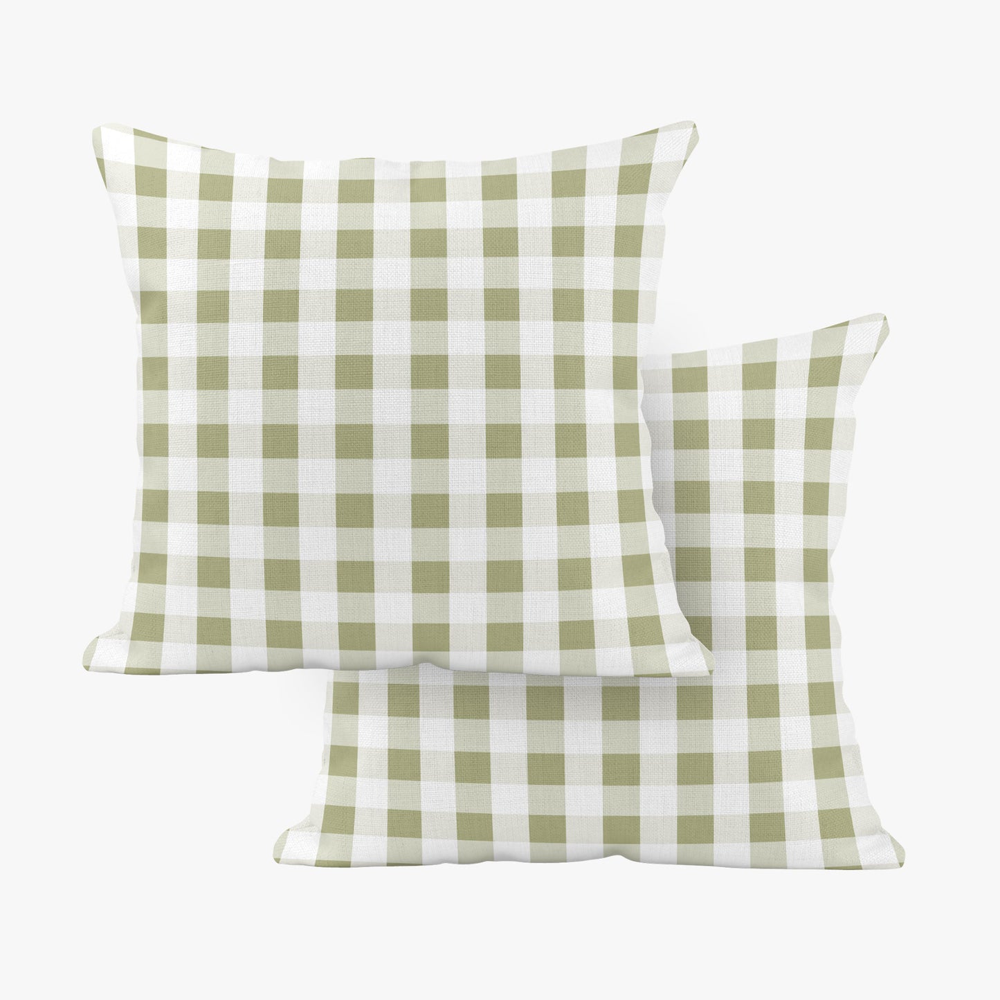 BABY SAFARI MEDIUM CHECK GINGHAM SCATTER CUSHION