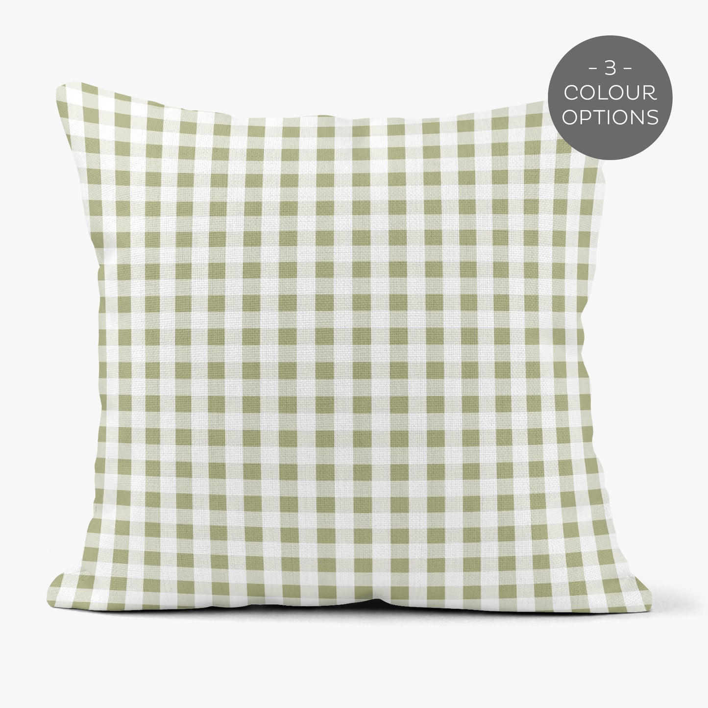 BABY SAFARI SMALL CHECK GINGHAM SCATTER CUSHION
