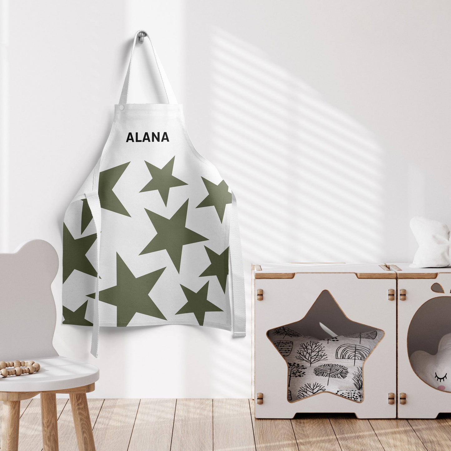 BIG STARS PERSONALISED KIDS' APRON
