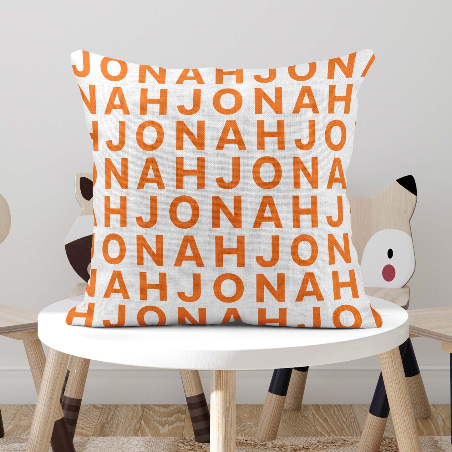 BIG STARS NAME PERSONALISED SCATTER CUSHION