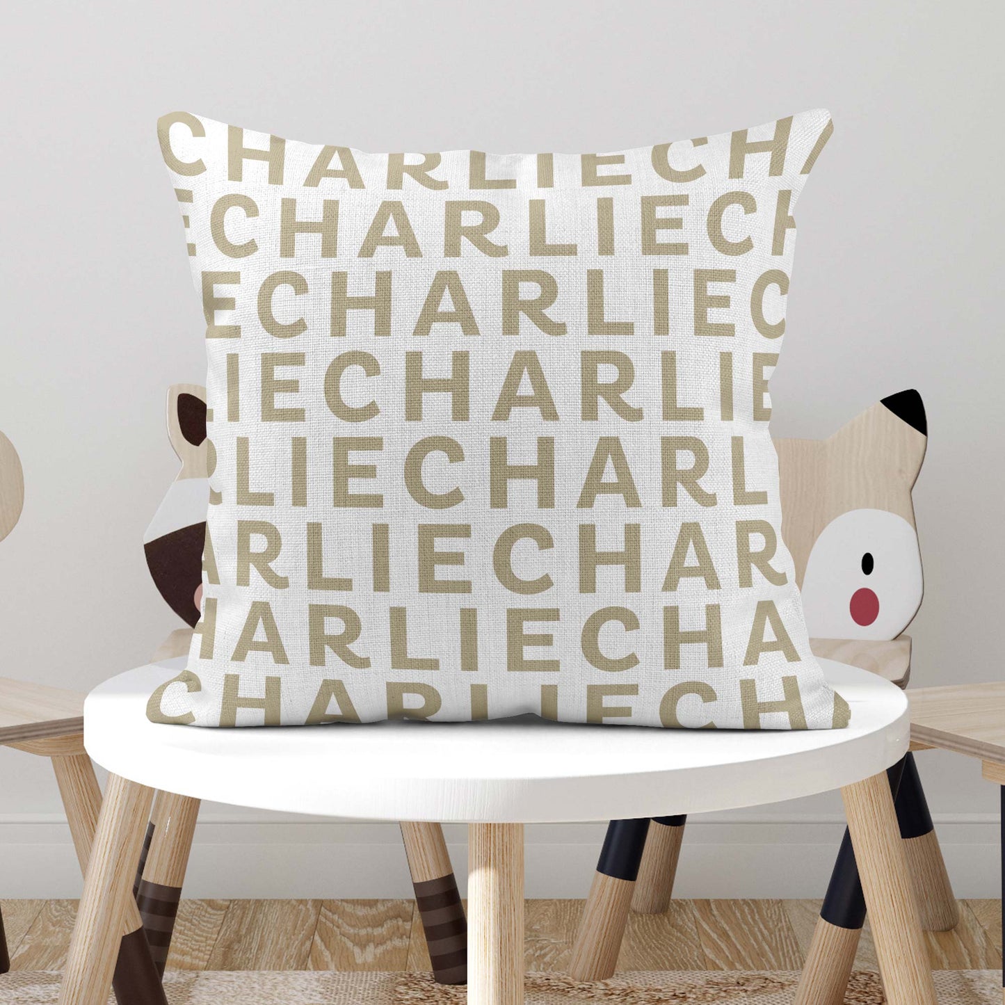 BIG STARS NAME PERSONALISED SCATTER CUSHION