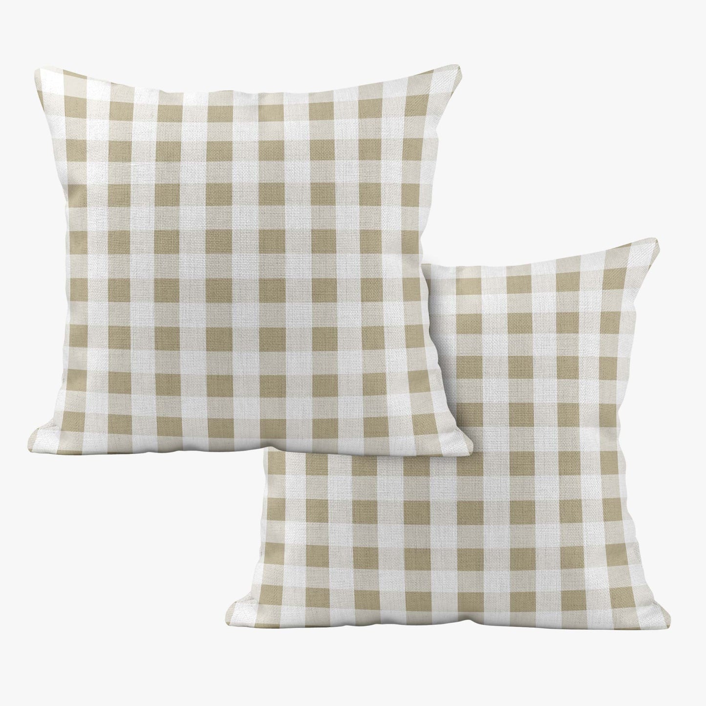 BUNNIES & BUTTERFLIES MEDIUM CHECK GINGHAM SCATTER CUSHION