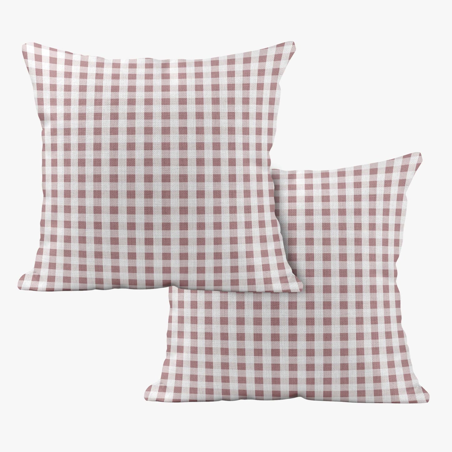 SAFARI TOILE DE JOUY SMALL CHECK GINGHAM SCATTER CUSHION