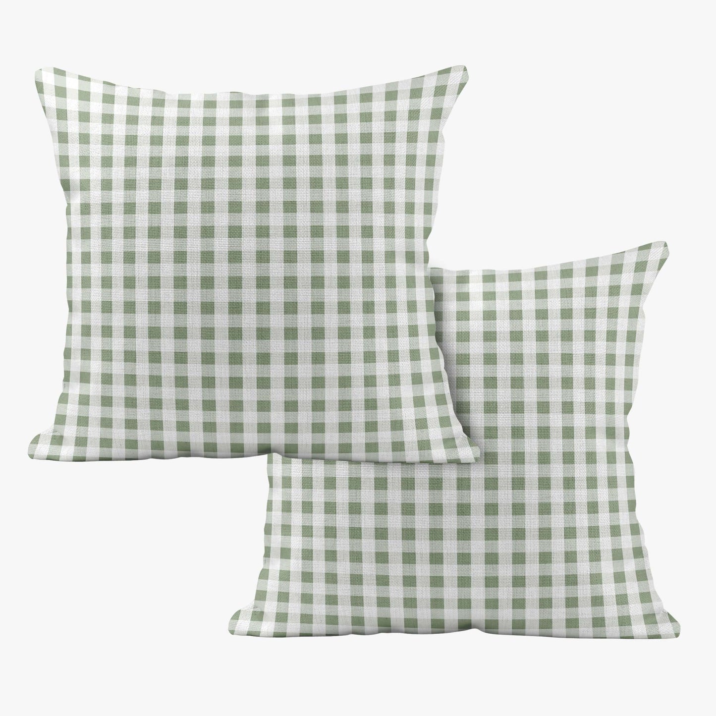 SAFARI TOILE DE JOUY SMALL CHECK GINGHAM SCATTER CUSHION
