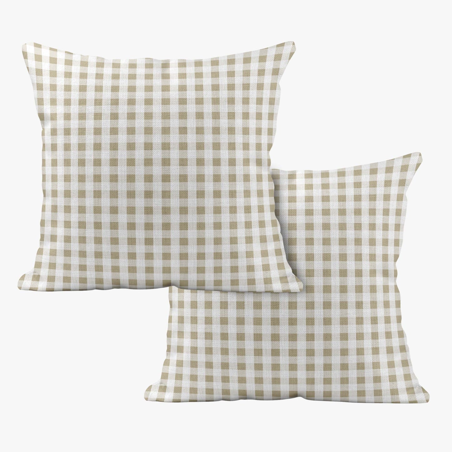 BUNNIES & BUTTERFLIES SMALL CHECK GINGHAM SCATTER CUSHION