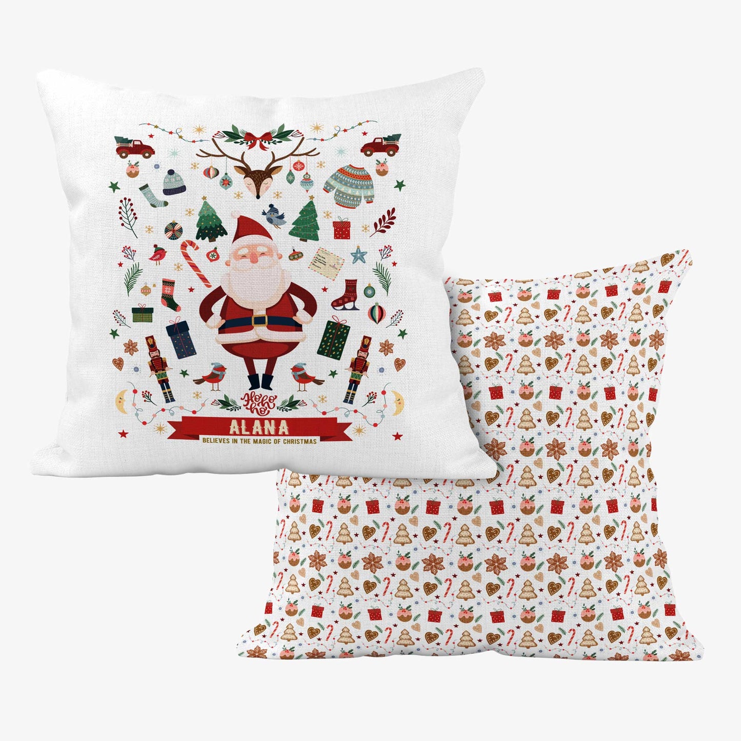 CHRISTMAS FUN PERSONALISED SCATTER CUSHION