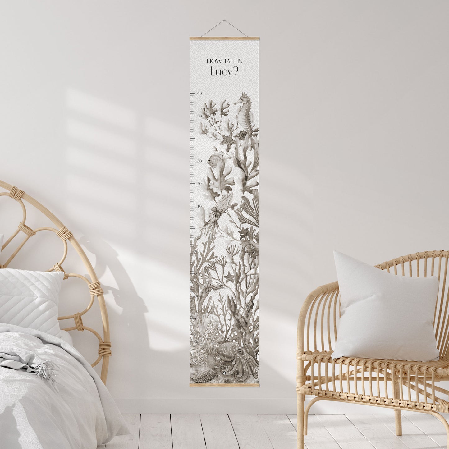 CORAL PERSONALISED HEIGHT CHART
