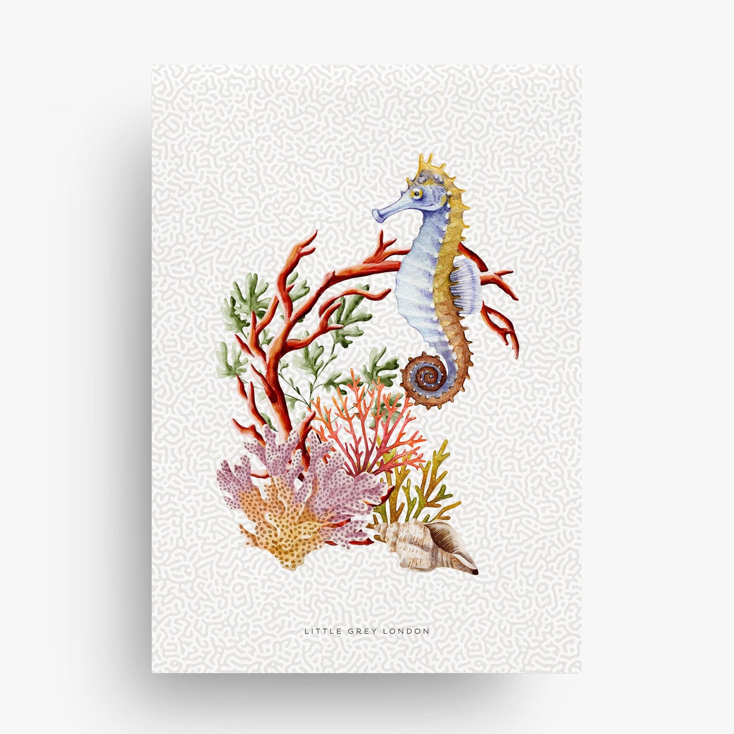CORAL SET OF 2 ART PRINTS