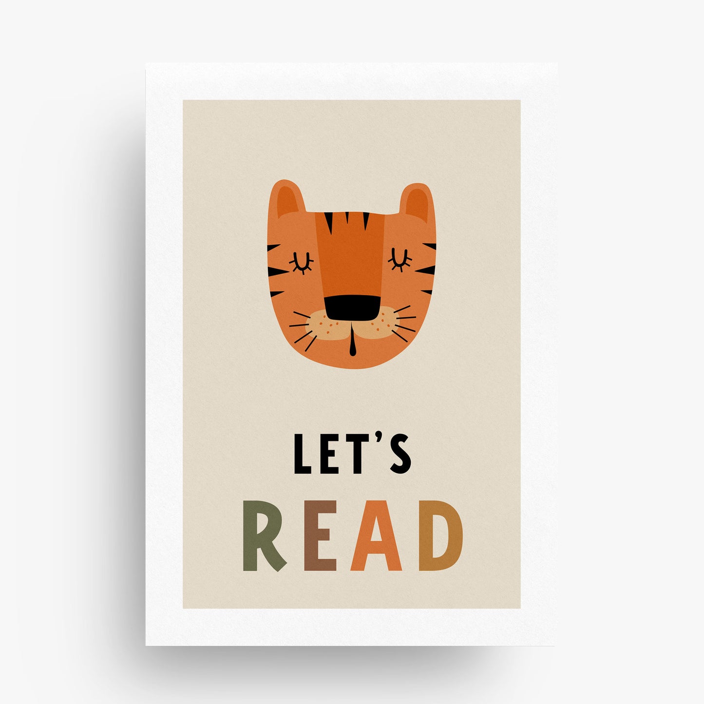 CUTE SAFARI SET OF 2 PLAYROOM PRINTS