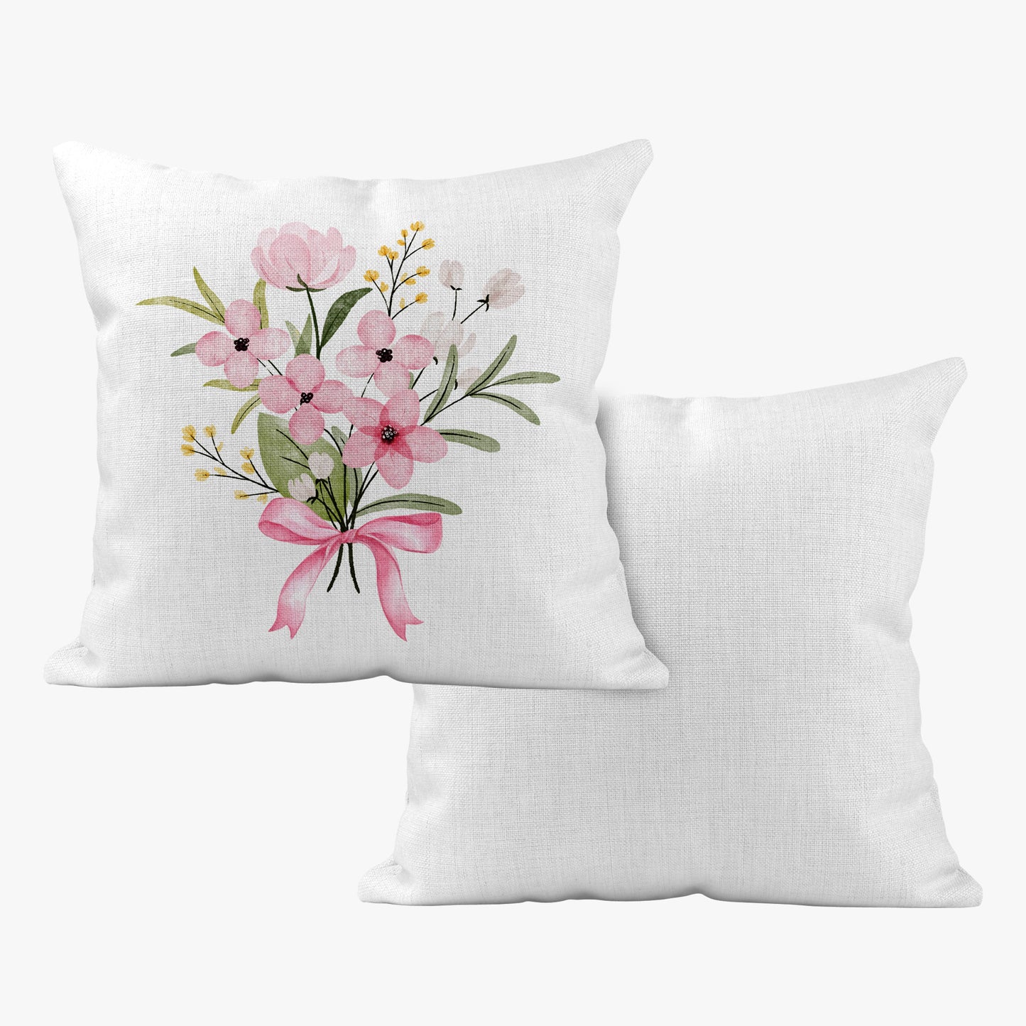 FLOWERS & BOWS BOUQUET SCATTER CUSHION