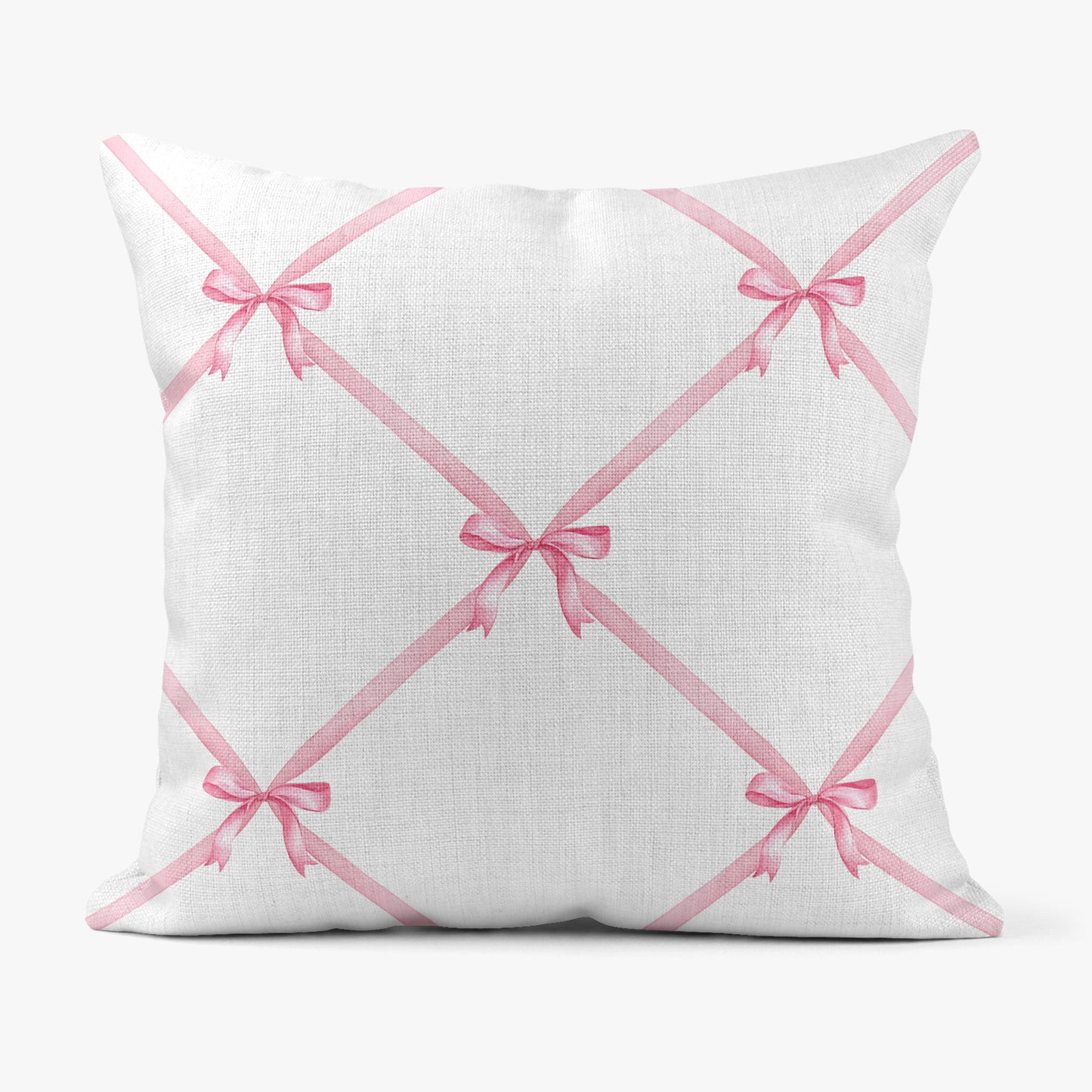 FLOWERS & BOWS RIBBONS & BOWS TRELLIS SCATTER CUSHION