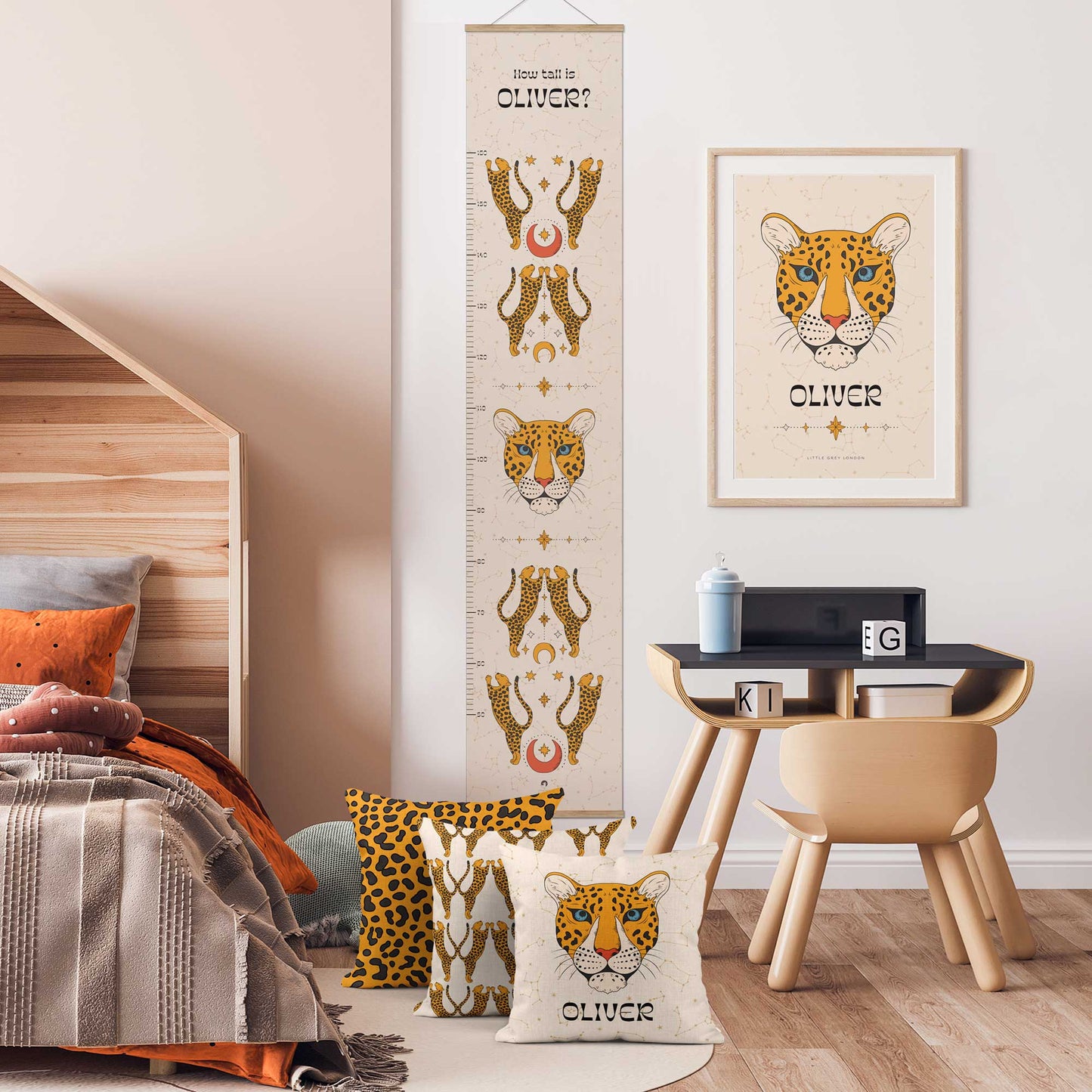 MYSTICAL LEOPARD PATTERN SCATTER CUSHION
