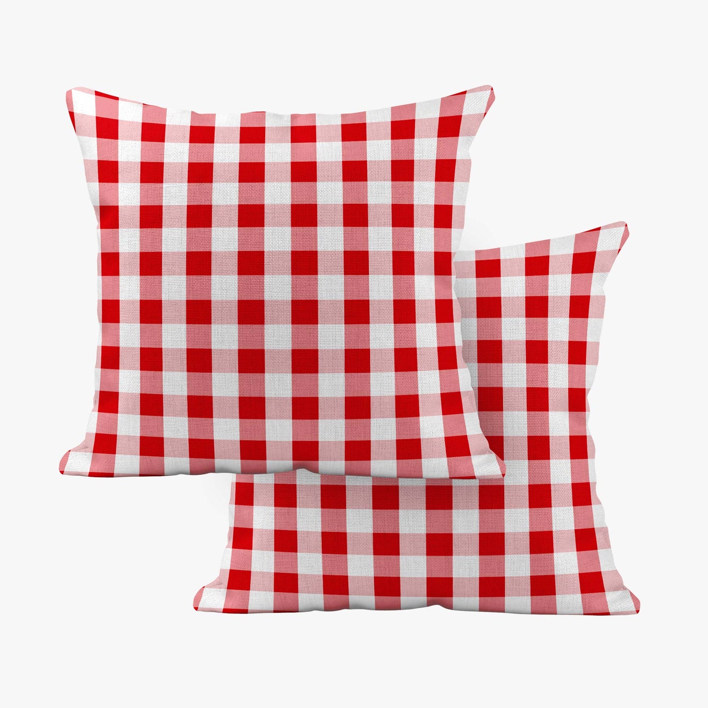 NAUTICAL MEDIUM CHECK GINGHAM SCATTER CUSHION