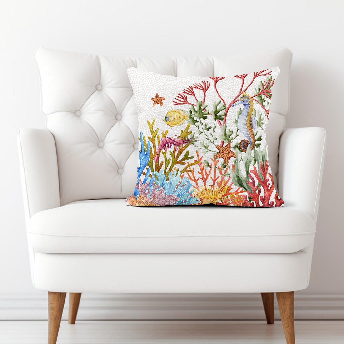 CORAL SCATTER CUSHION