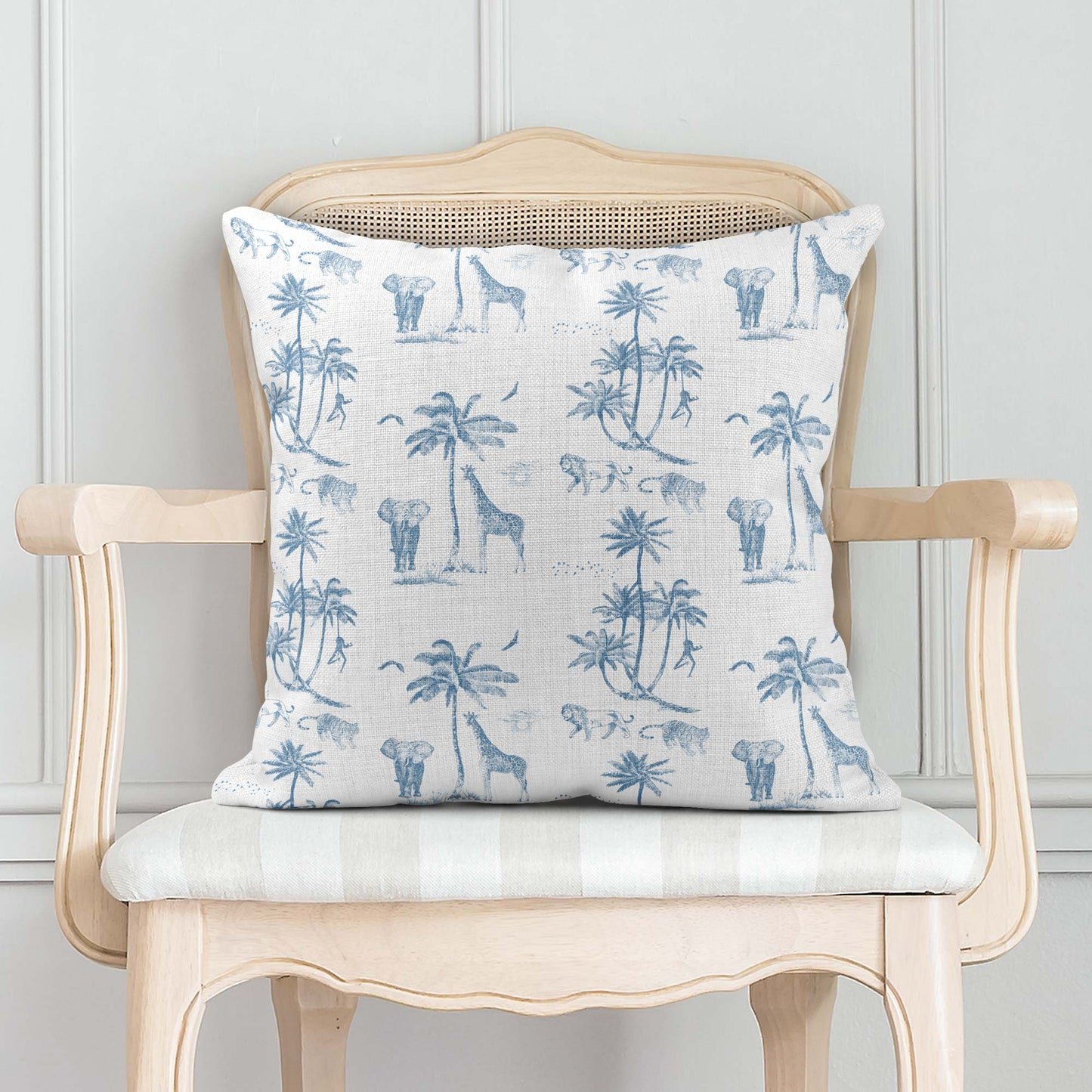 SAFARI TOILE DE JOUY SCATTER CUSHION