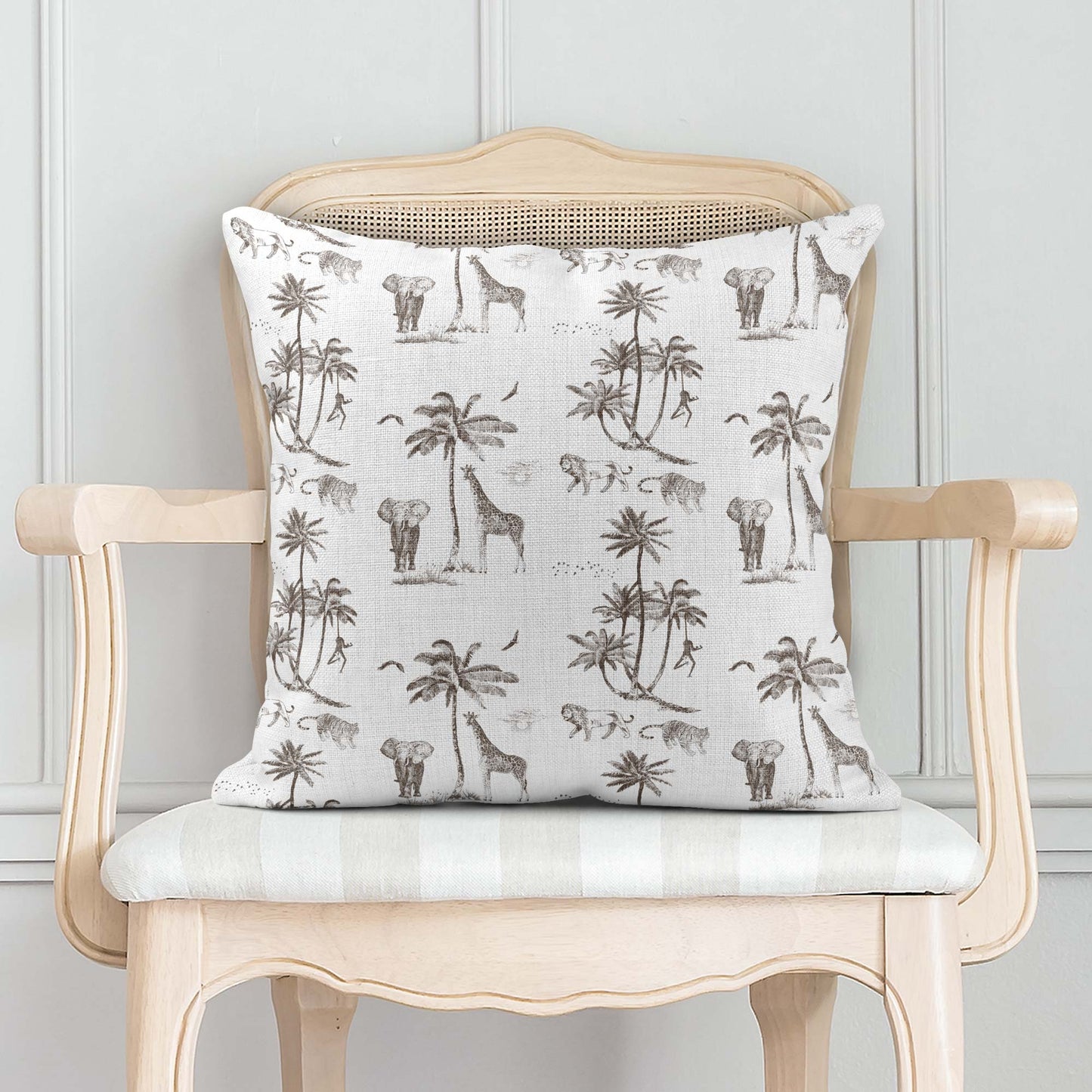 SAFARI TOILE DE JOUY SCATTER CUSHION