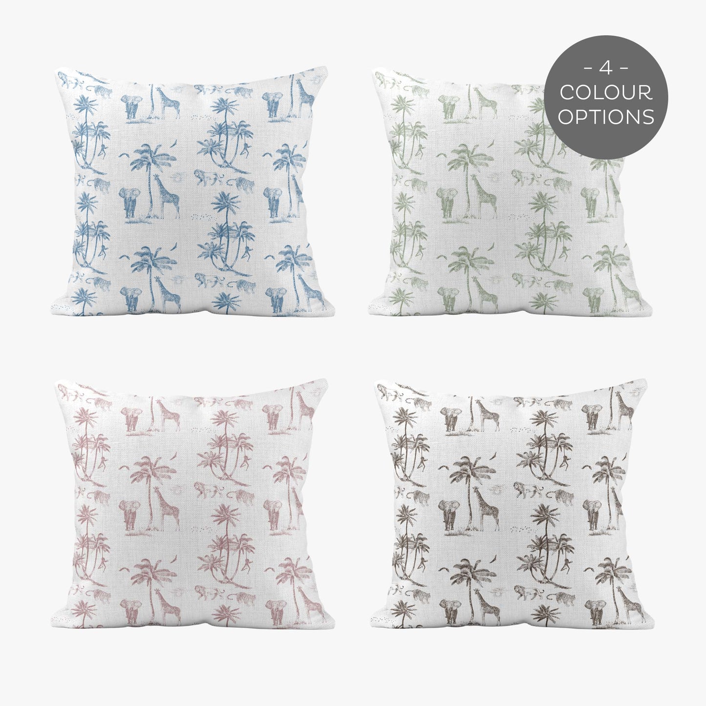 SAFARI TOILE DE JOUY SCATTER CUSHION