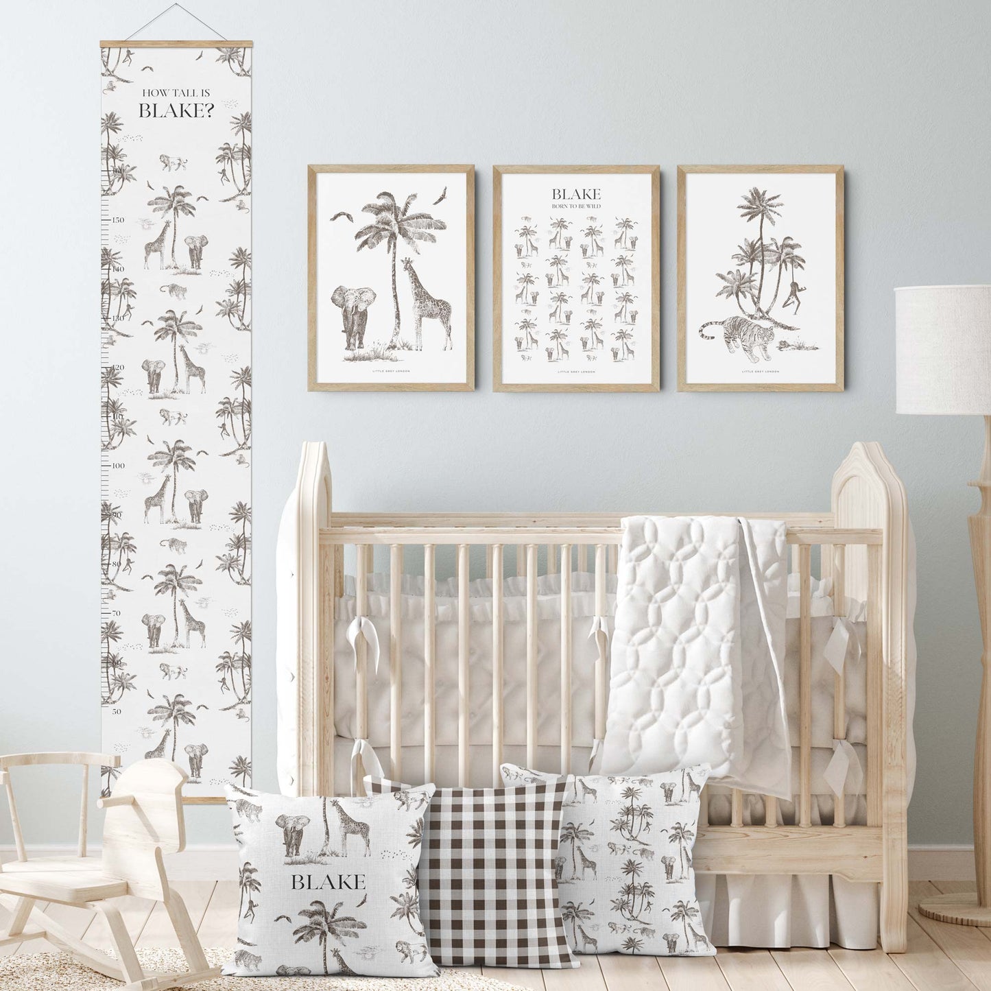 SAFARI TOILE DE JOUY SCATTER CUSHION