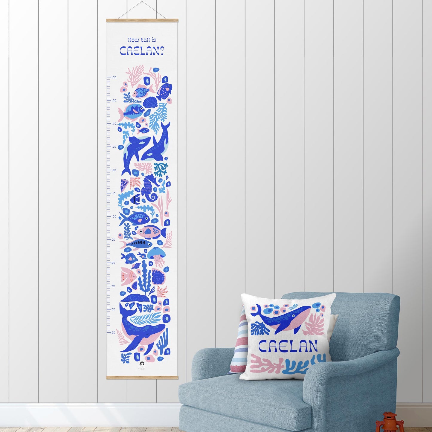 SEA WORLD PERSONALISED HEIGHT CHART
