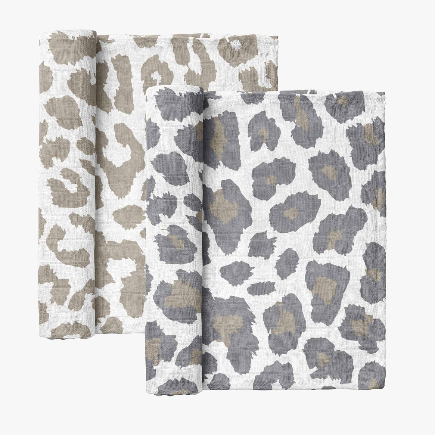 PACK OF TWO EXTRA LARGE 100% ORGANIC COTTON MUSLINS