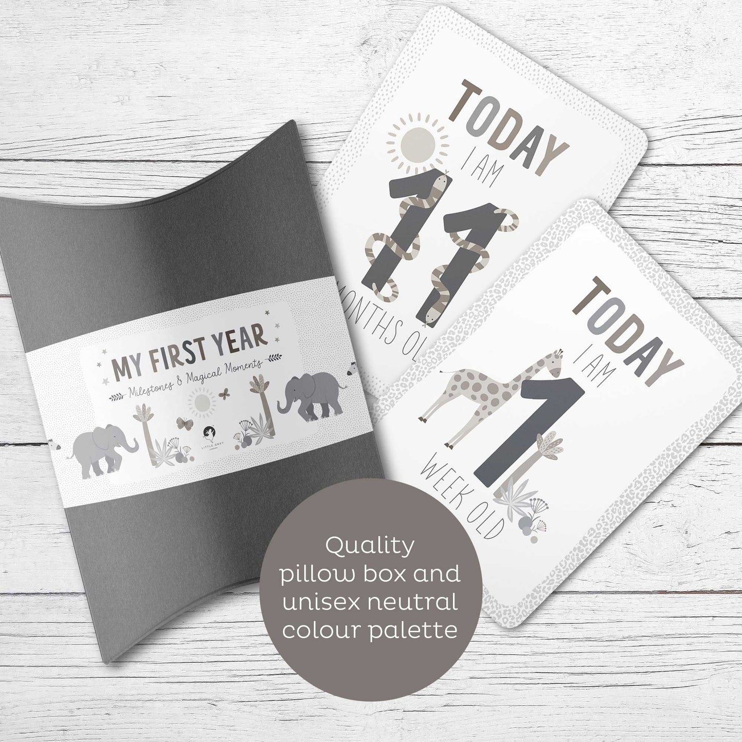 PACK OF 30 BABY MILESTONE & MAGICAL MOMENTS CARDS
