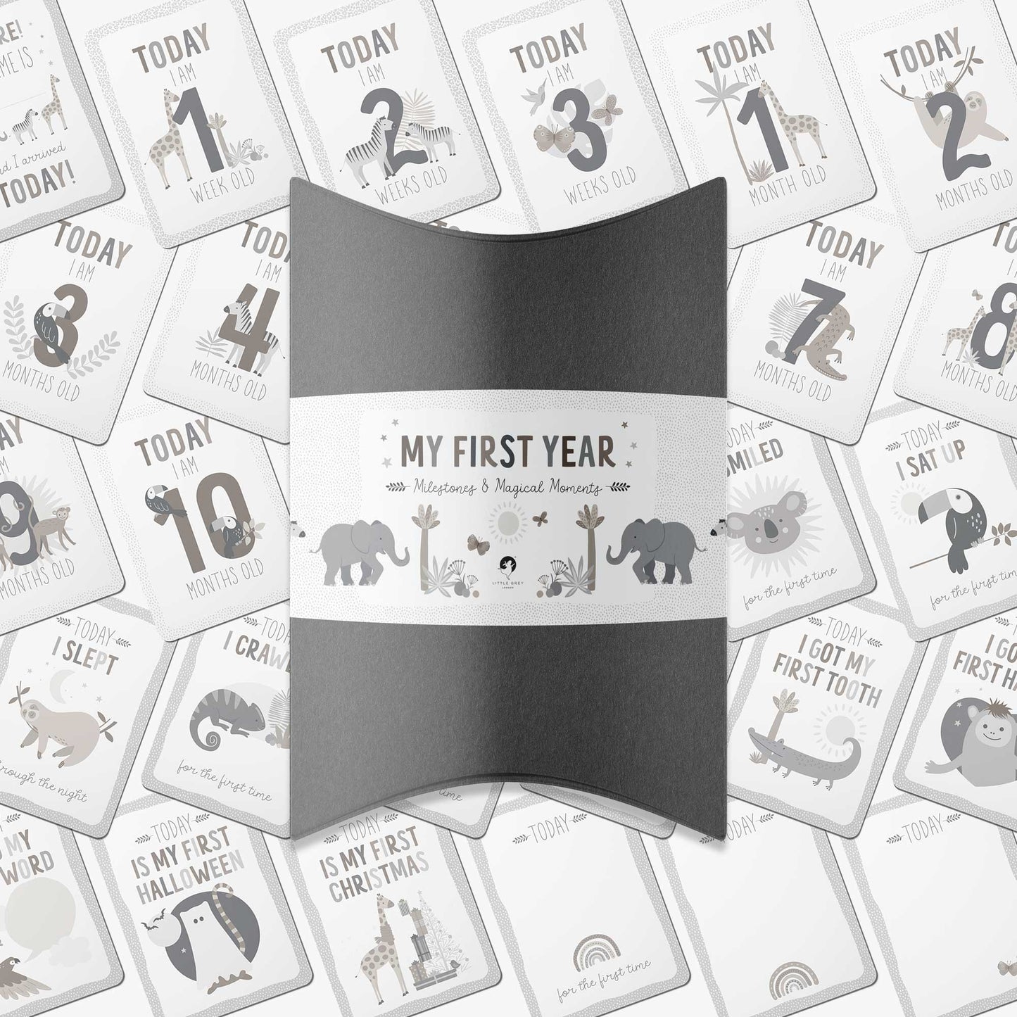 PACK OF 30 BABY MILESTONE & MAGICAL MOMENTS CARDS