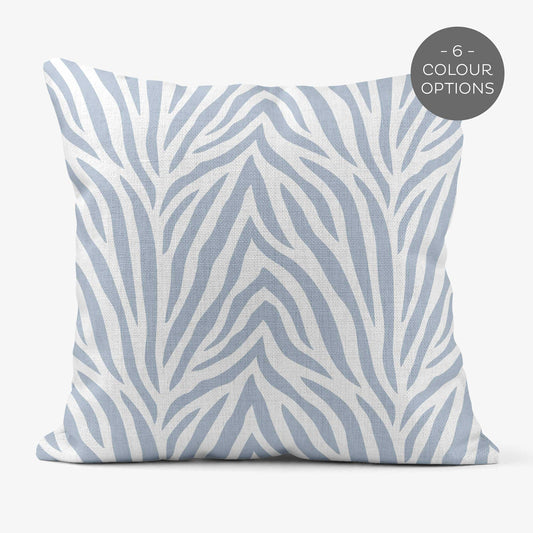 AFRICAN ANIMALS ZEBRA SCATTER CUSHION