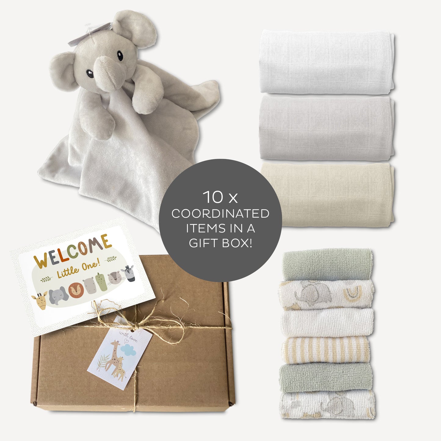 NEWBORN BABY ESSENTALS GIFT BOX