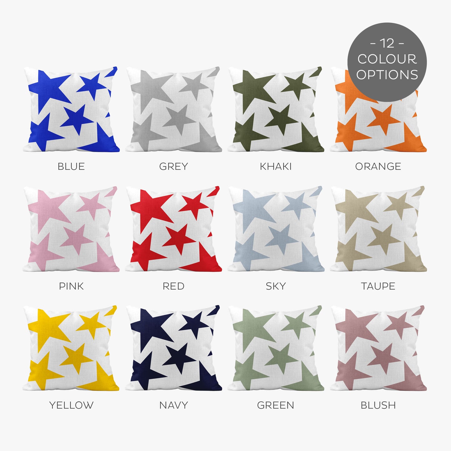 BIG STARS SCATTER CUSHION