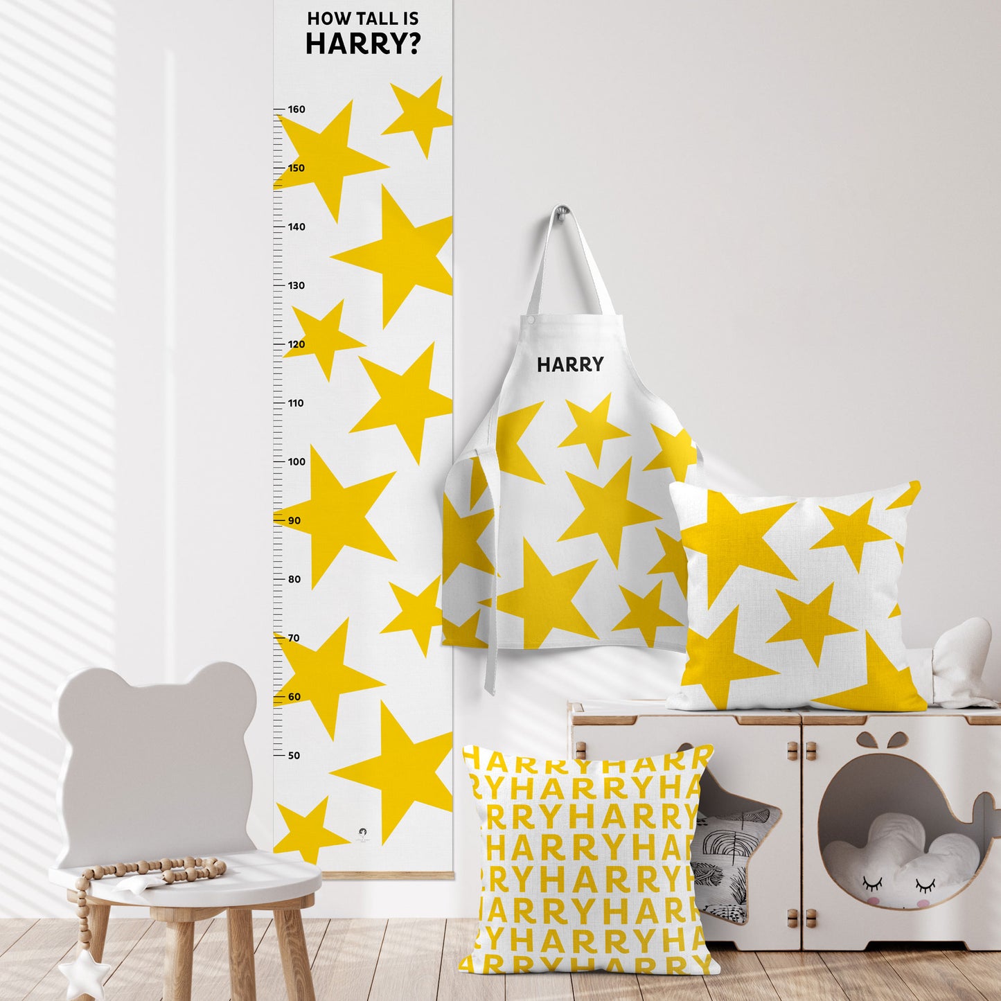 BIG STARS PERSONALISED KIDS' APRON