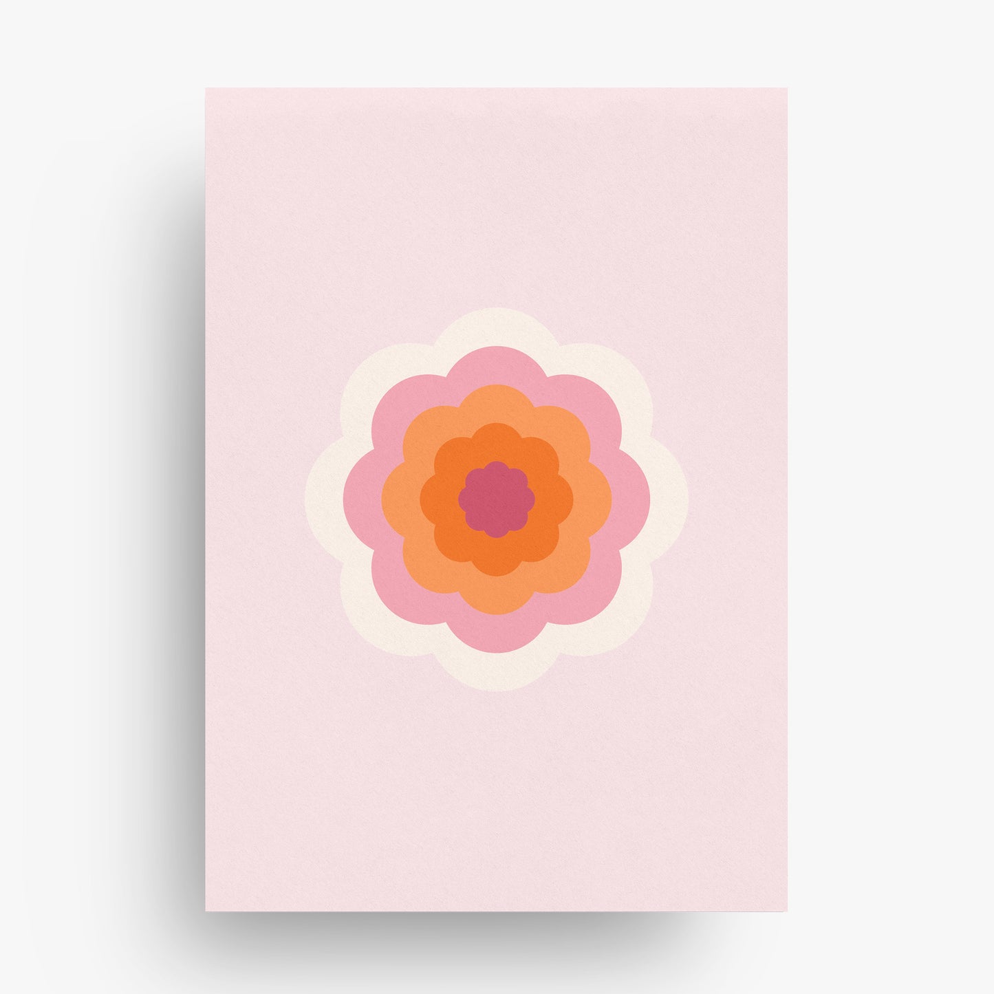 FLOWER POWER SET OF FOUR ART PRINTS