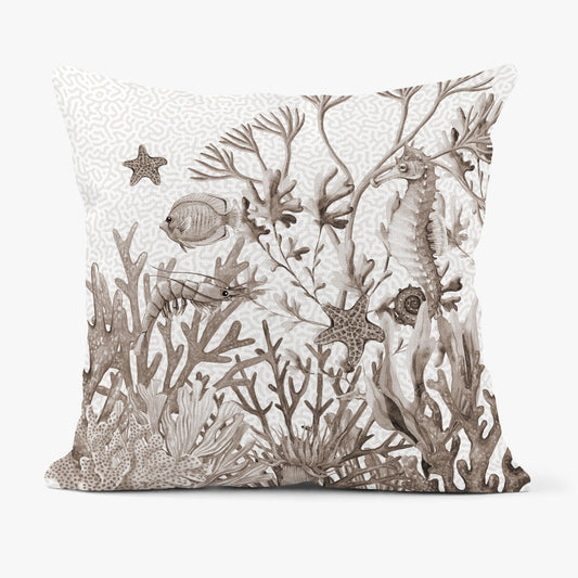 NEUTRAL CORAL SCATTER CUSHION