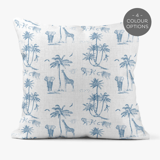 SAFARI TOILE DE JOUY SCATTER CUSHION