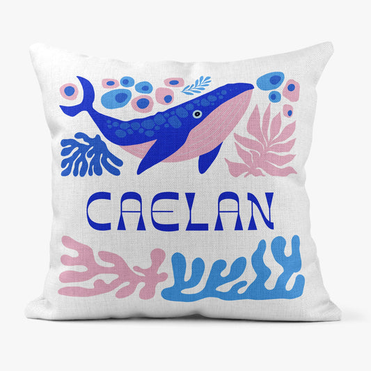 SEA WORLD PERSONALISED SCATTER CUSHION