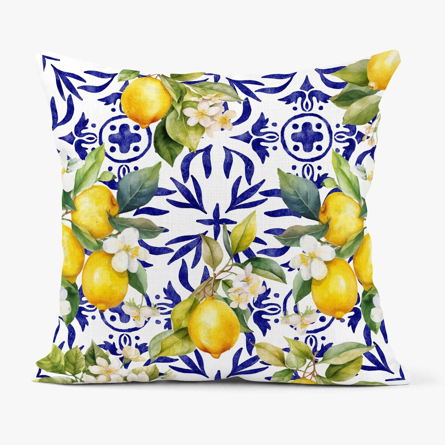 SICILIAN LEMONS PERSONALISED SCATTER CUSHION