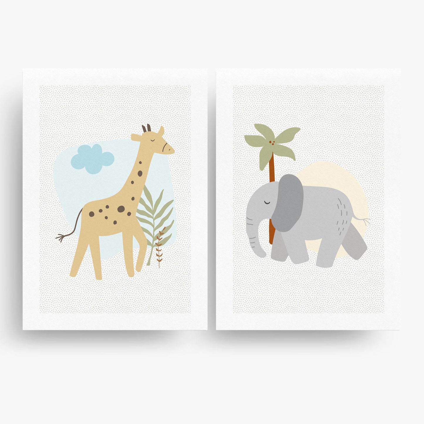 BABY SAFARI ART PRINTS