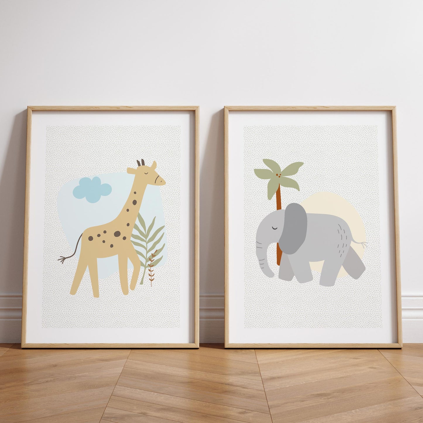 BABY SAFARI ART PRINTS
