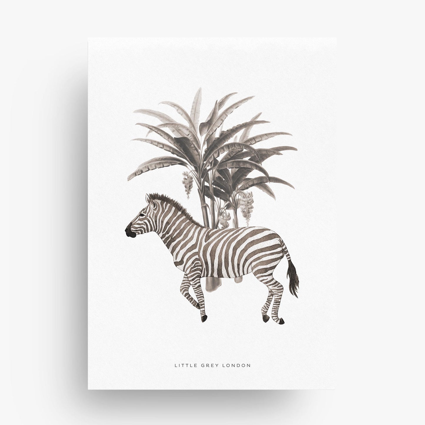 JUNGLE SAFARI NEUTRAL SET OF THREE ART PRINTS