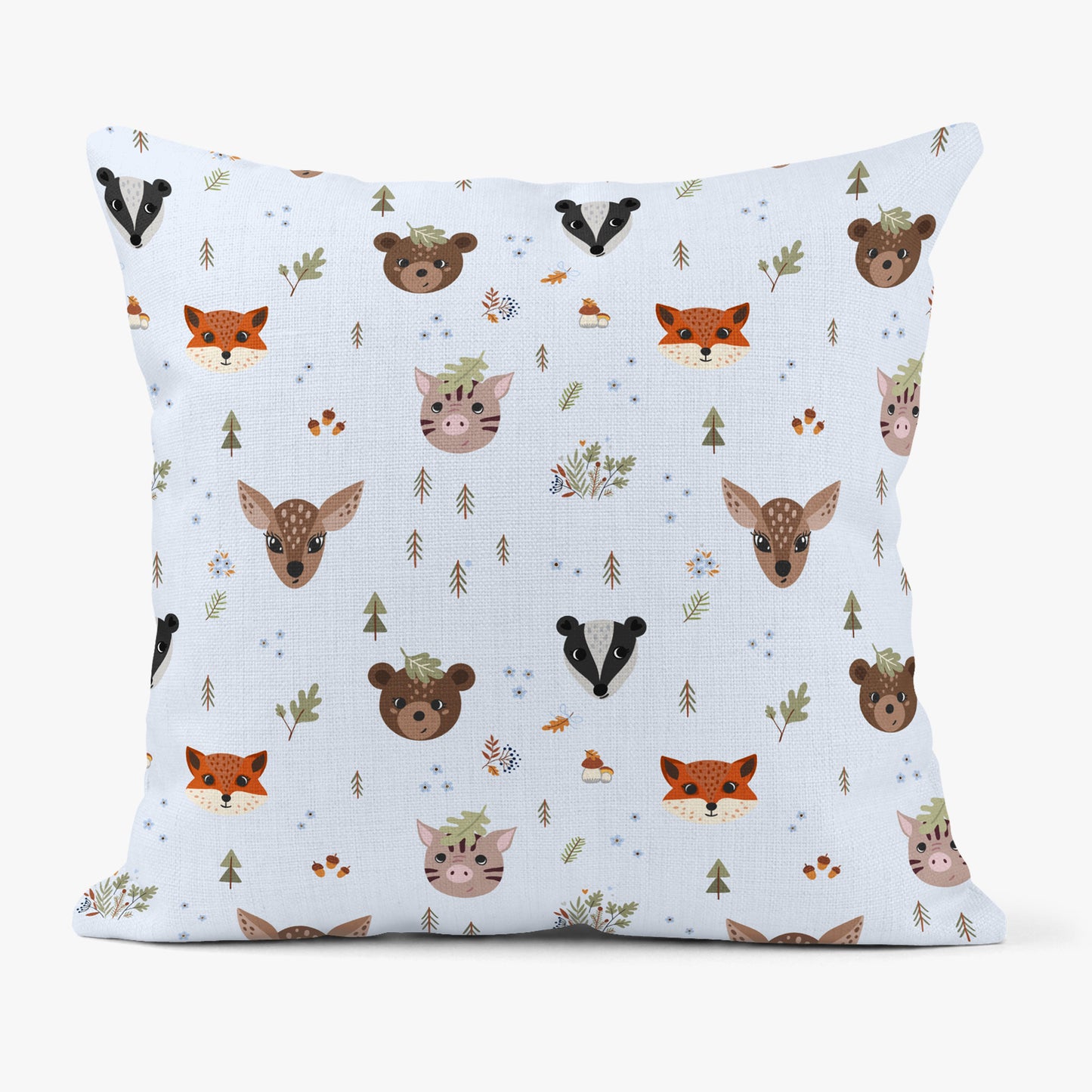 FOREST ANIMALS PERSONALISED SCATTER CUSHION