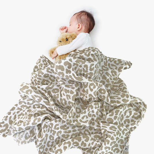 PACK OF TWO EXTRA LARGE 100% ORGANIC COTTON MUSLINS
